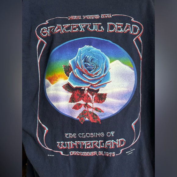Grateful Dead Closing of Winterland Tee - Picture 6 of 8
